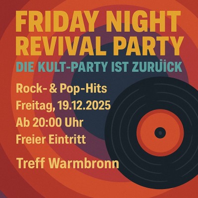 Friday Night Revival Party feiert Comeback in Leonberg-Warmbronn