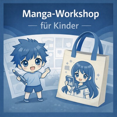 Manga-Workshop für Kinder in der Stadtbücherei Leonberg