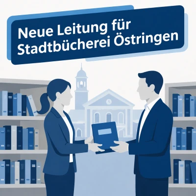 Nahtloser Wechsel an Spitze der Stadtbücherei Östringen