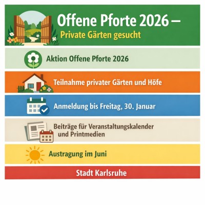 Offene Pforte 2026 – Private Gärten