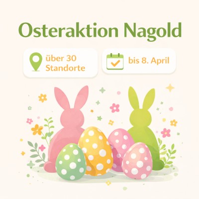 Osteraktion Nagold Frühlingserwachen