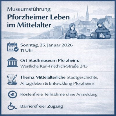 Pforzheim: Führung zeigt Pforzheimer Leben im Mittelalter