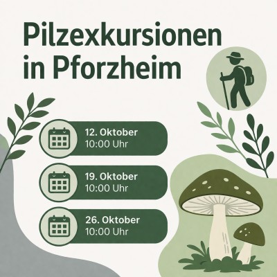 Pilzexkursionen in Pforzheim