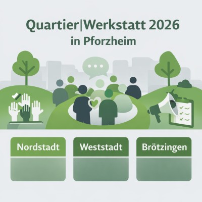 Quartier|Werkstatt 2026 startet in mehreren Stadtteilen