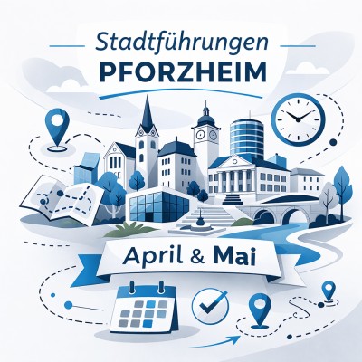 Stadtführungen in Pforzheim im April und Mai