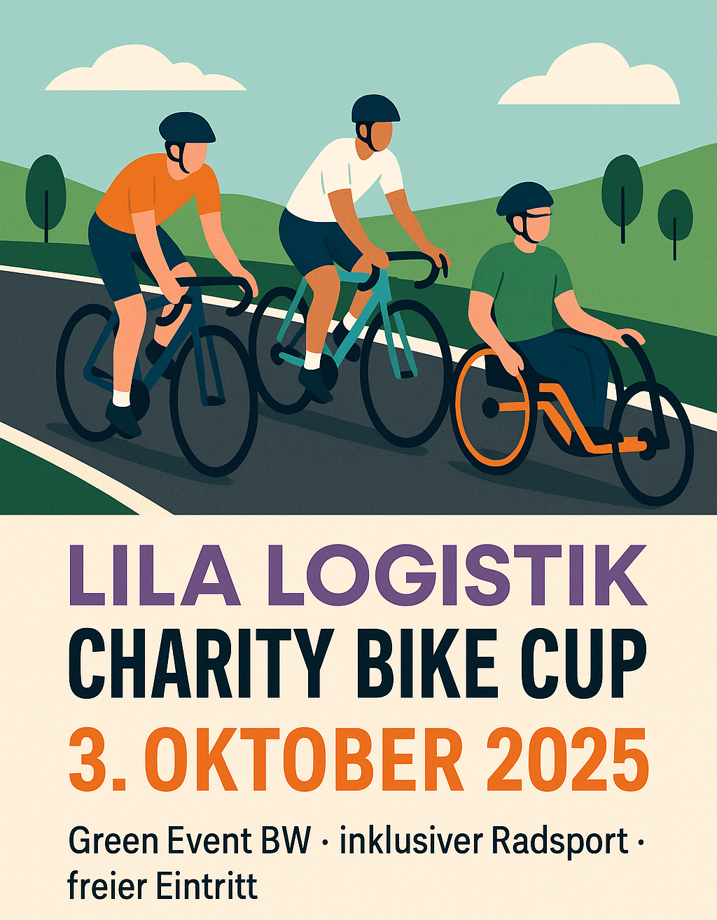 LILA LOGISTIK Charity Bike Cup 2025 in Leonberg