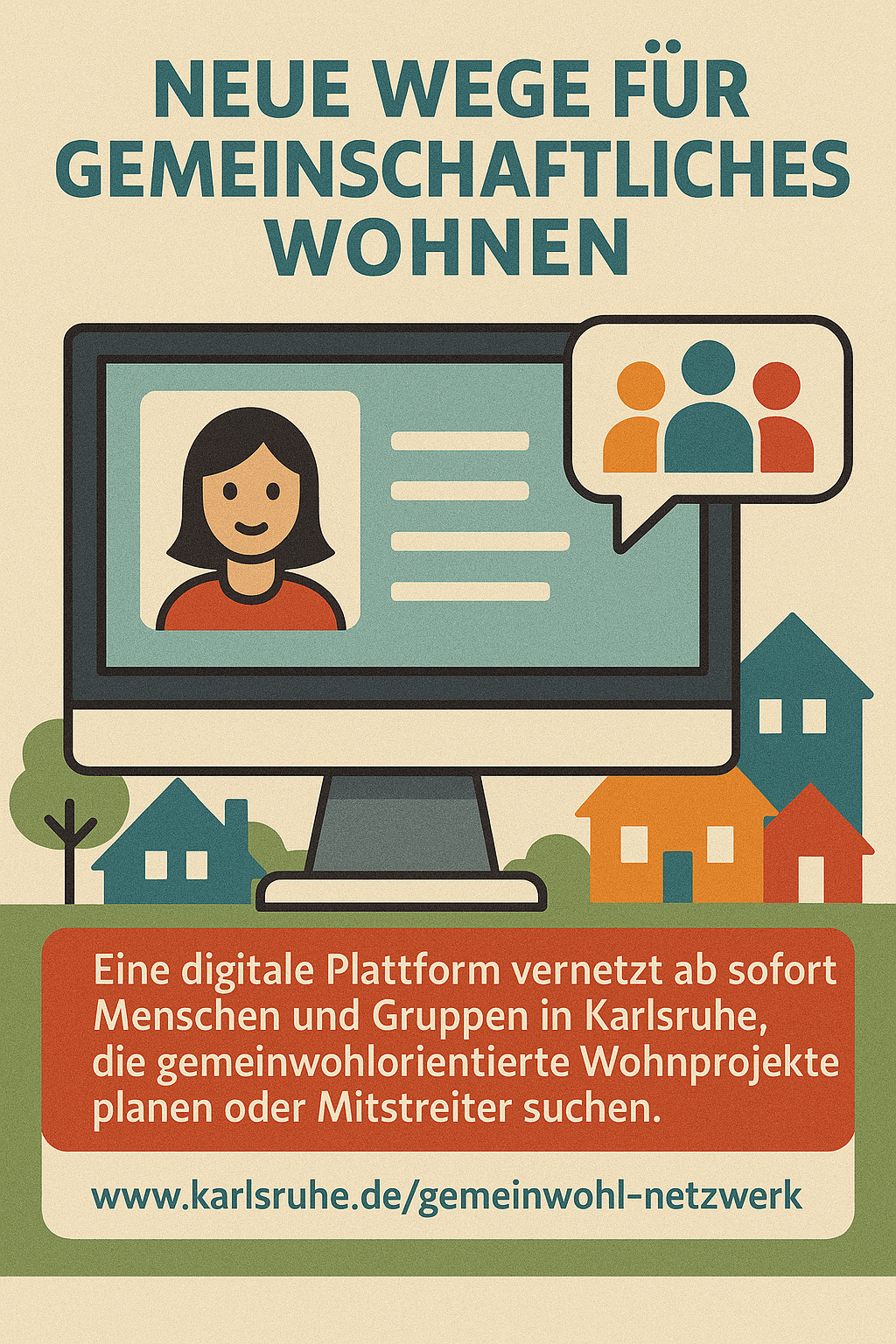 Karlsruhe startet digitale Plattform für gemeinwohlorientiertes Wohnen