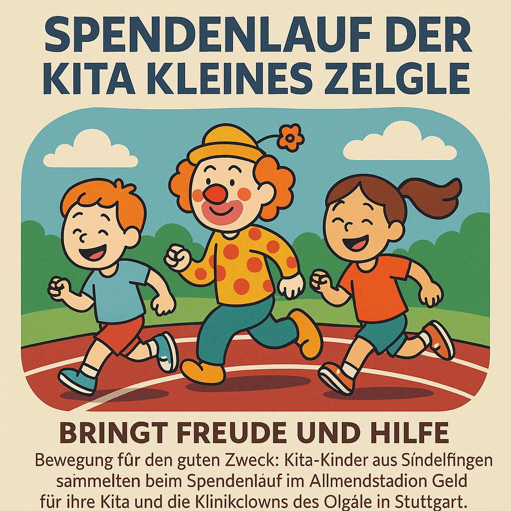Spendenlauf der Kita Kleines Zelgle – Freude & Hilfe in Bewegung!
