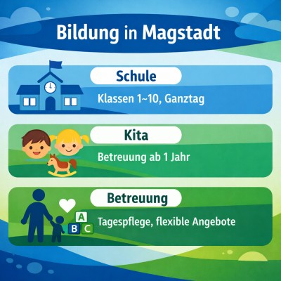 Bildung und Betreuung in Magstadt: Angebote für Familien