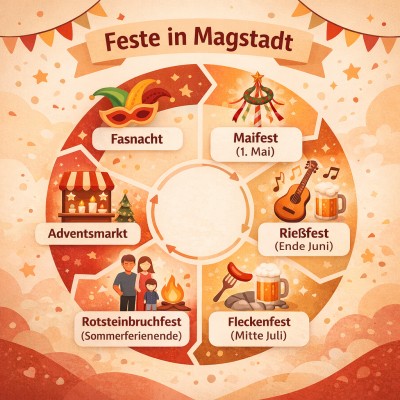 Feste in Magstadt im Jahreskreis