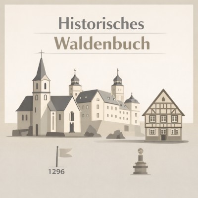 Historisches Waldenbuch in Illustrationen