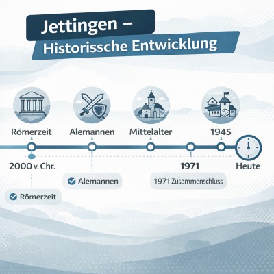 Jettingen: Historische Entwicklung von der Jungsteinzeit bis heute