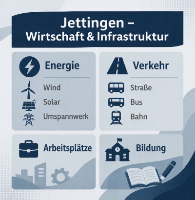 Jettingen Wirtschaft und Infrastruktur Überblick