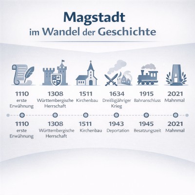 Magstadt im Wandel der Geschichte