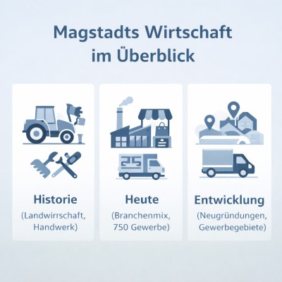 Magstadts Wirtschaft im Überblick