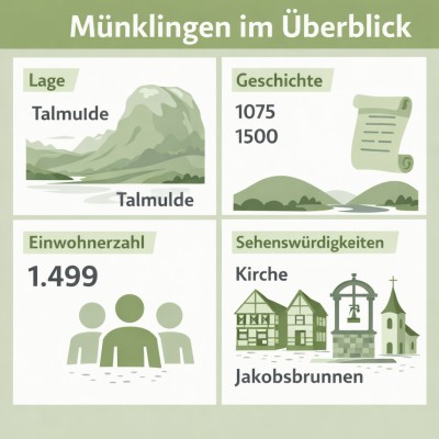 Münklingen im Überblick auf einen Blick