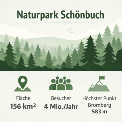 Naturpark Schönbuch Infografik