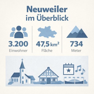 Neuweiler im Überblick infografik
