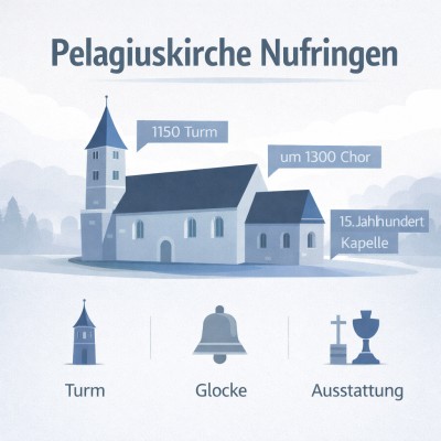 Pelagiuskirche Nufringen im Überblick