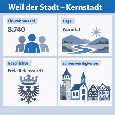 Weil der Stadt – Infografik