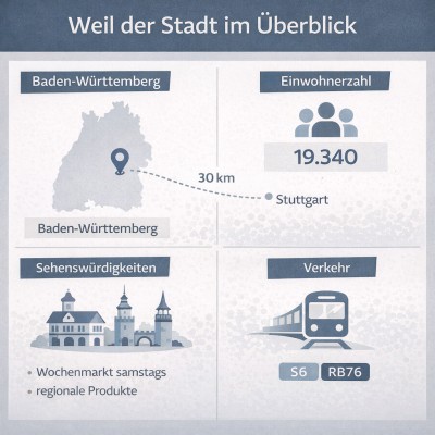 Weil der Stadt im Überblick