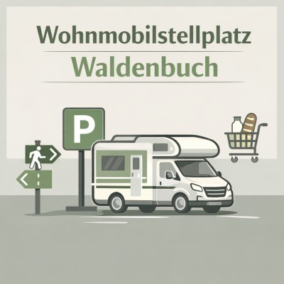 Wohnmobilstellplatz Waldenbuch Übersicht