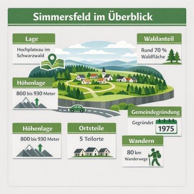 Simmersfeld im Überblick