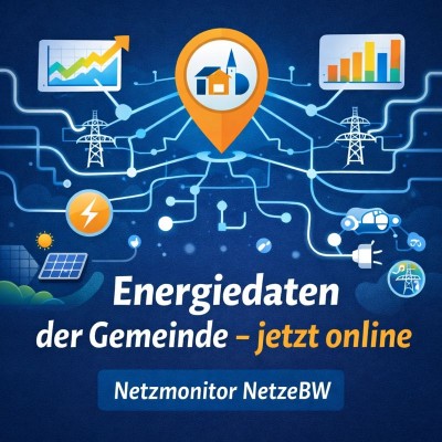 Energiedaten der Gemeinde Wimsheim jetzt online im Netzmonitor abrufbar