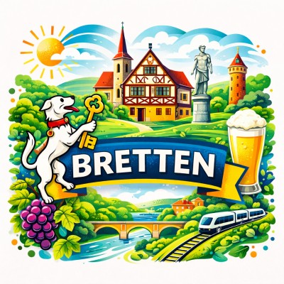 Bretten: Lage, Struktur und geographische Einordnung