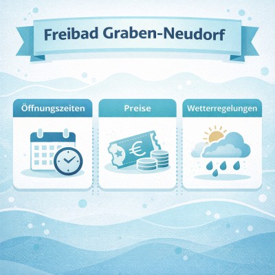 Freibad Graben-Neudorf: Öffnungszeiten und Eintrittspreise