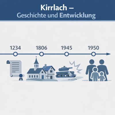 Kirrlach: Geschichte und Entwicklung