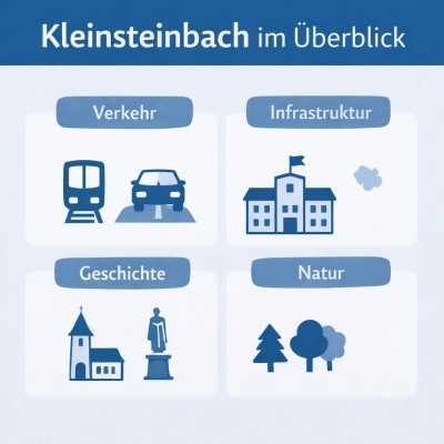 Kleinsteinbach: Struktur, Geschichte und Infrastruktur