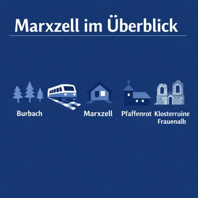 Marxzell: Lage, Ortsteile und Struktur der Schwarzwaldgemeinde