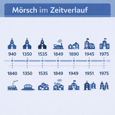 Mörschs Geschichte im Überblick