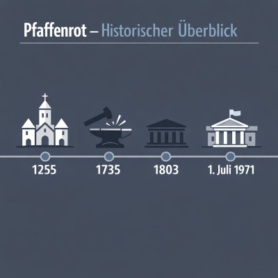 Pfaffenrot: Geschichte und Entwicklung bis zur Gemeinde Marxzell