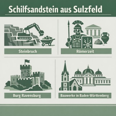 Sulzfelder Schilfsandstein prägte Bauwerke über Jahrhunderte