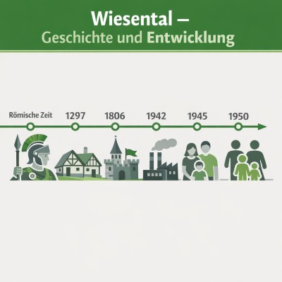 Wiesental Geschichte 1297 Zweiter Weltkrieg Einwohnerzahlen
