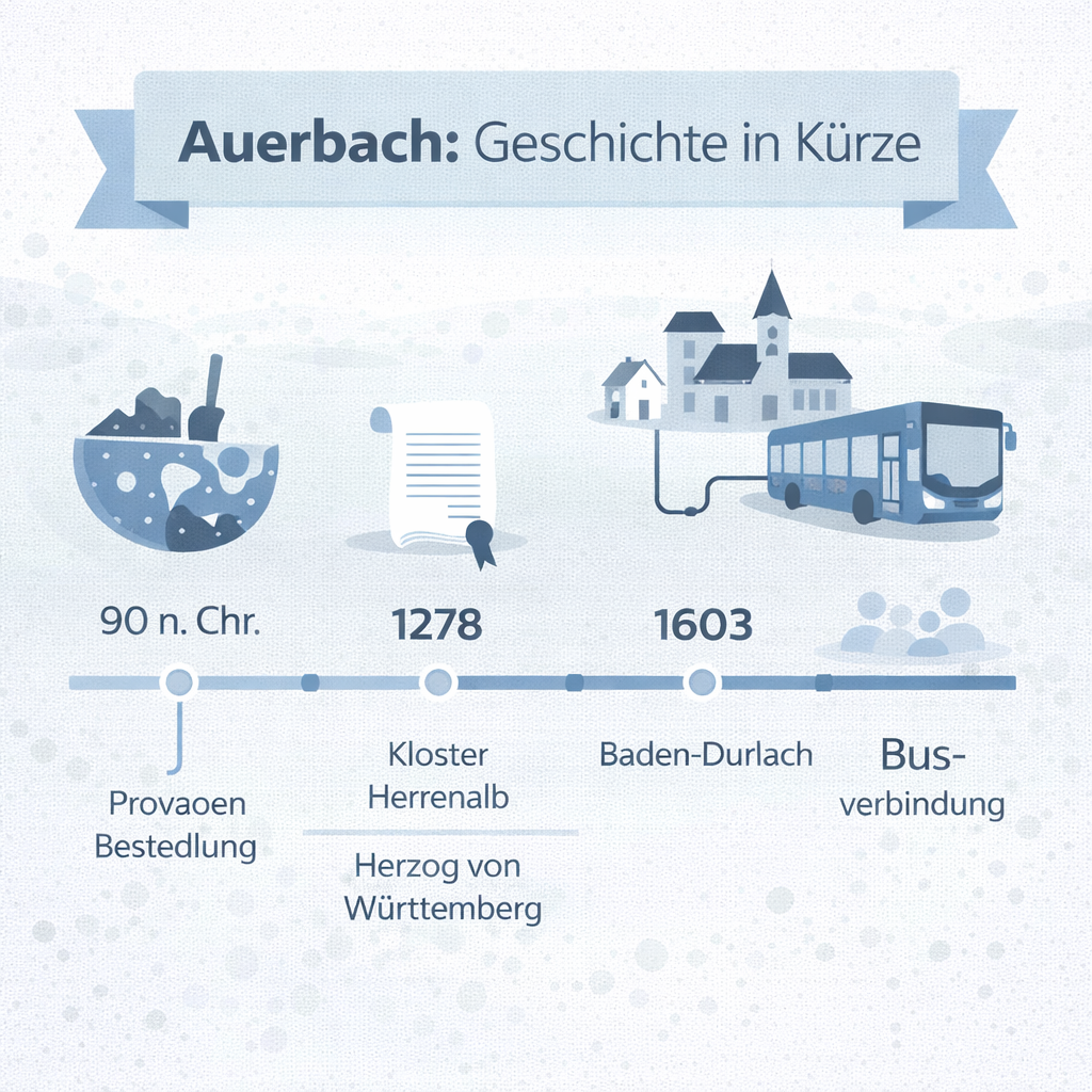 Auerbach: Erste urkundliche Erwähnung und historische Besitzwechsel