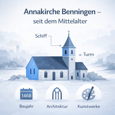 Annakirche Benningen – ein modernes Design