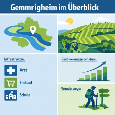 Gemmrigheim: Wachstum, Infrastruktur und Weinbau prägen Gemeinde