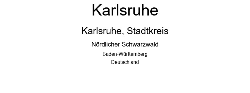 Landkreis Karlsruhe