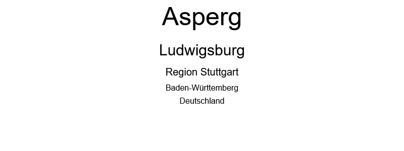 Asperg - Landkreis Ludwigsburg