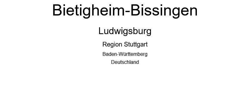 Bietigheim-Bissingen - Landkreis Ludwigsburg