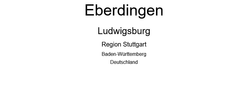 Eberdingen - Landkreis Ludwigsburg