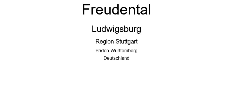 Freudental - Landkreis Ludwigsburg