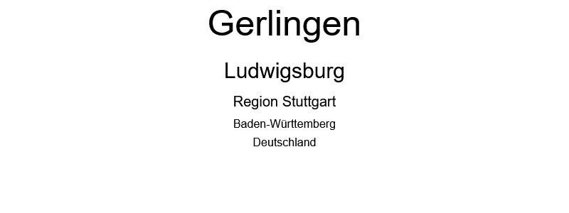 Gerlingen - Landkreis Ludwigsburg