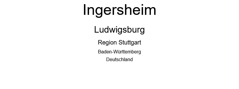 Ingersheim - Landkreis Ludwigsburg