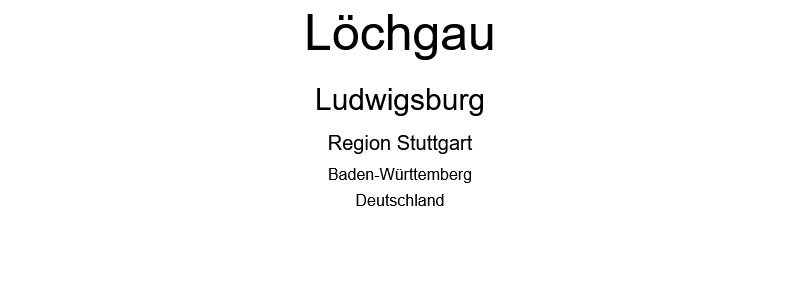 Löchgau  - Landkreis Ludwigsburg