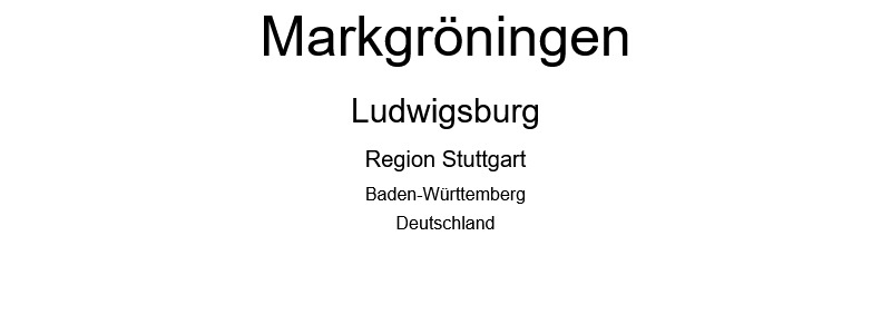 Markgröningen - Landkreis Ludwigsburg