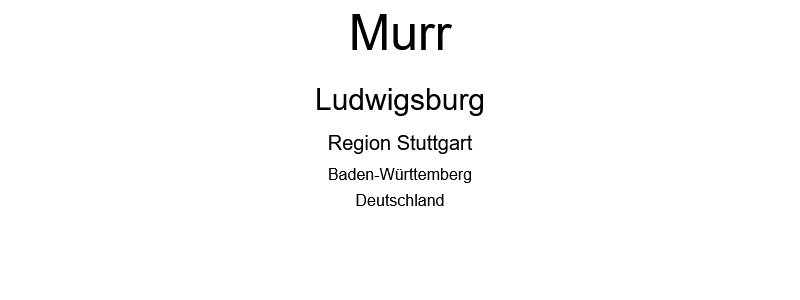 Murr - Landkreis Ludwigsburg
